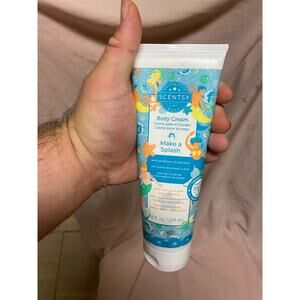 Scentsy Make a Splash Body Cream 8oz Sealed Tube Brand New Lotion Moisture